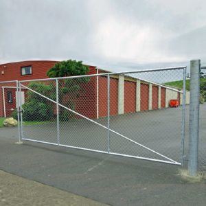 Industrial fence swing gate