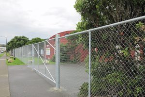 industrial fence swing gate