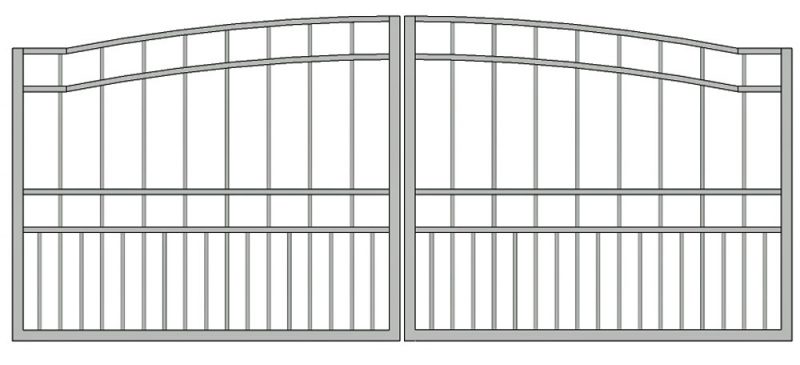 Stock Design Swing Gates - Gateman Automatic Gates